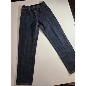 L.L.Bean Women's Double L Classic Fit Jeans Dark Wash Size 8M/T Denim